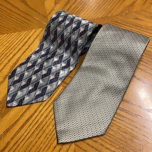 JF J. Ferrar/Croft & Barrow Silk Tie Bundle